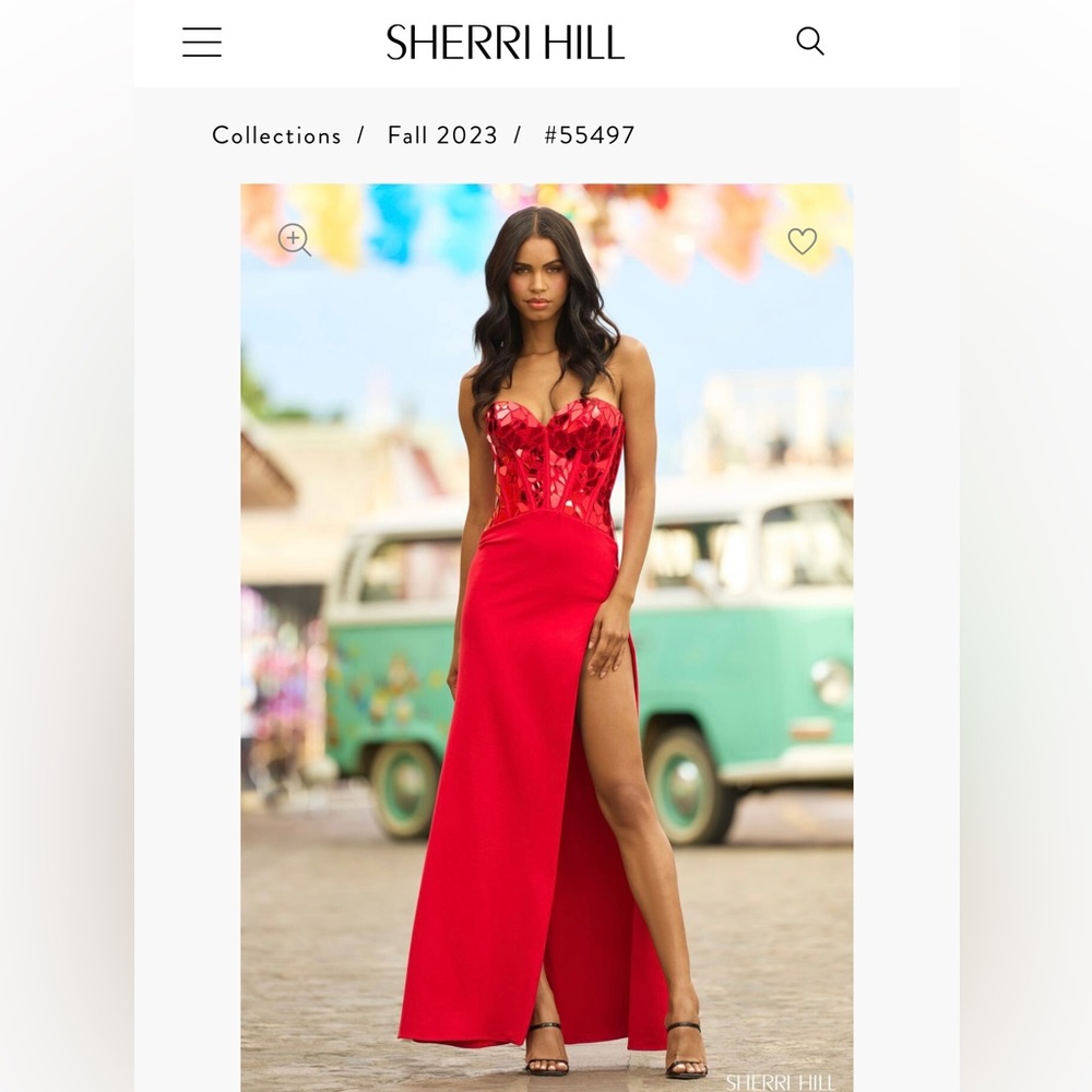 Strapless Prom Gown